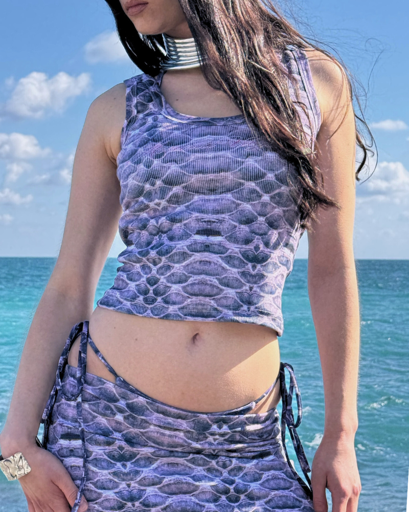 VIPERA SKIRT PURPLE