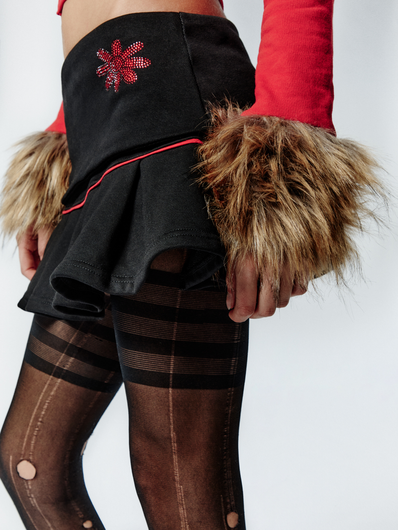 TENNIS SKIRT - BLACK