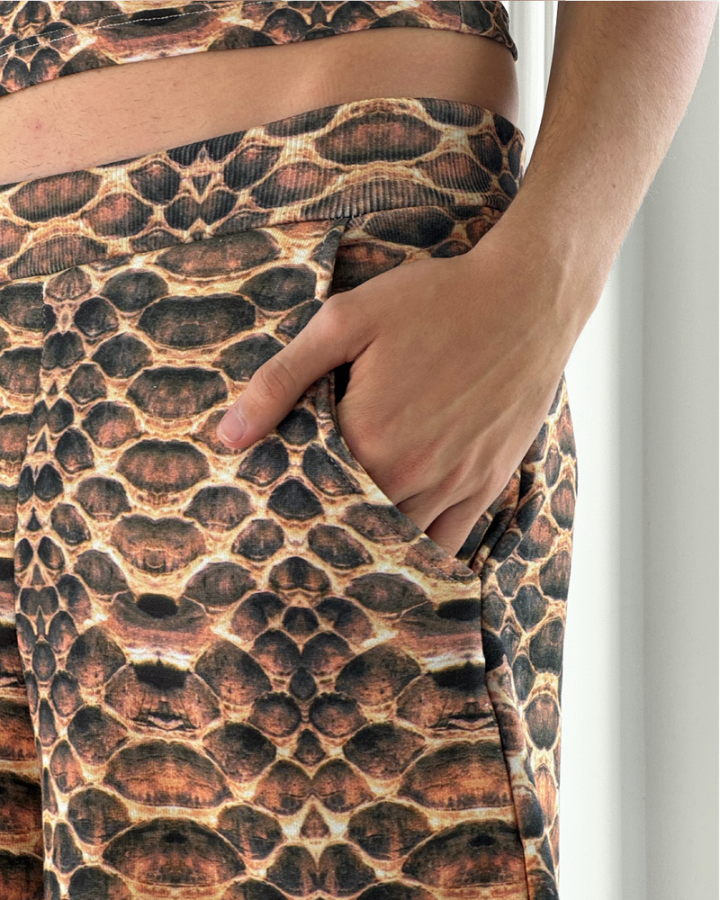 VIPERA BAGGY SHORTS BROWN