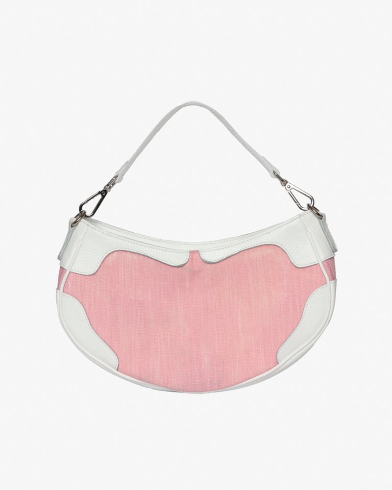 Delulu Leather Bag - Pink
