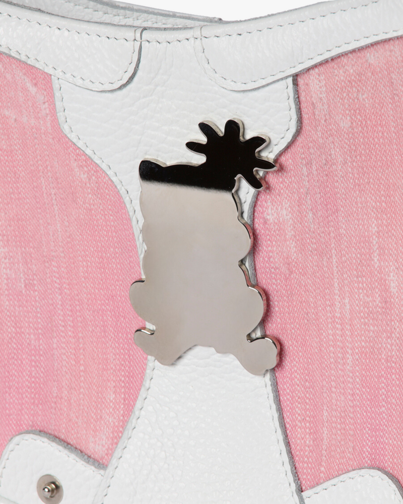 Delulu Leather Bag - Pink