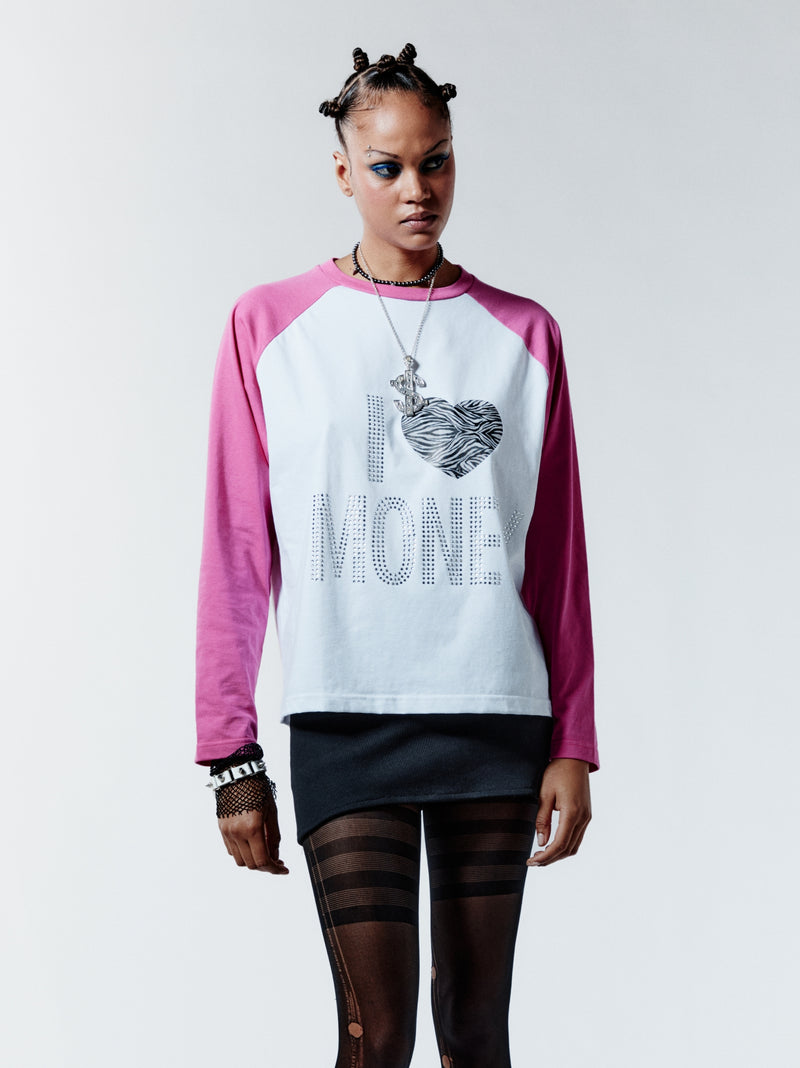 I LOVE MONEY - BABY PINK