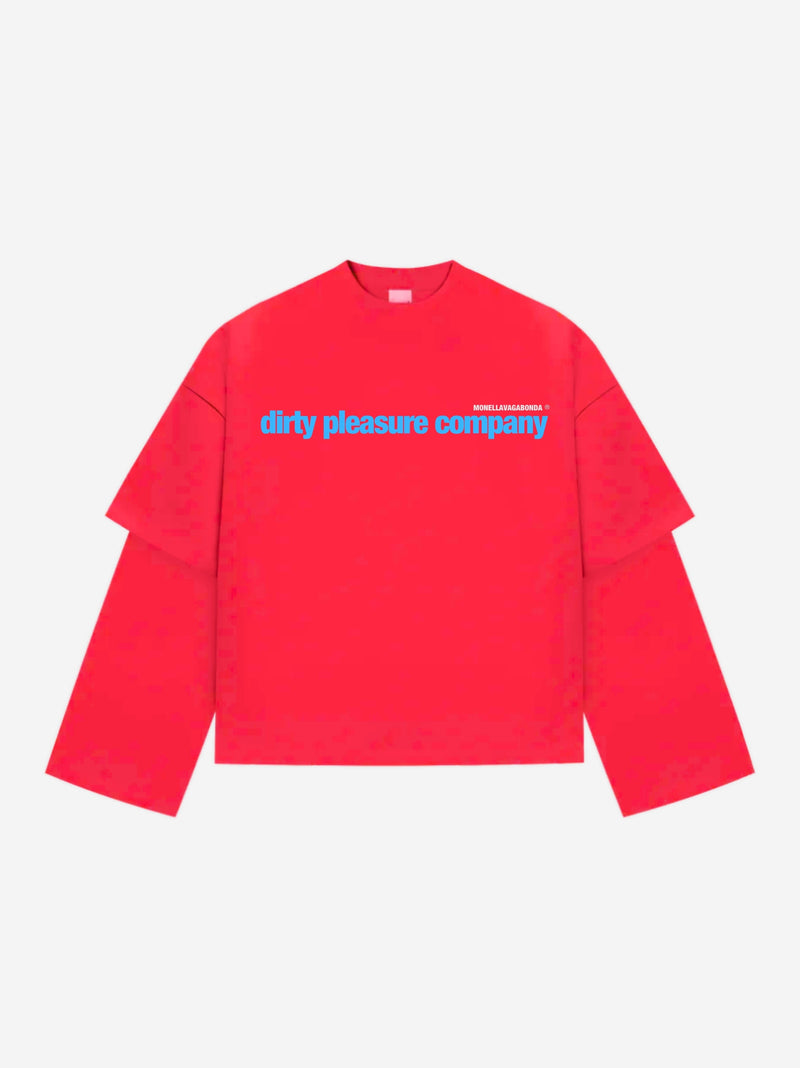 Dirty Pleasure Company Longsleeve Red
