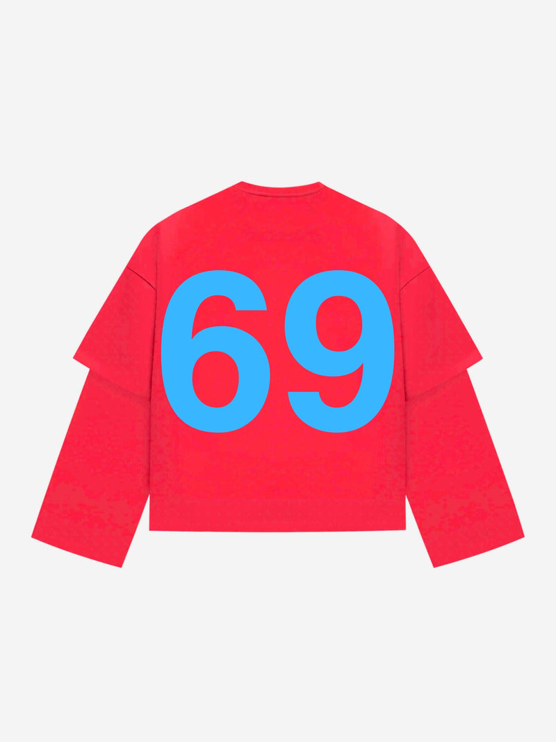 Dirty Pleasure Company Longsleeve Red