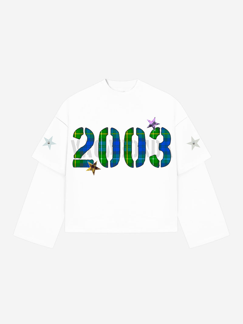 2003 Double Longsleeve White
