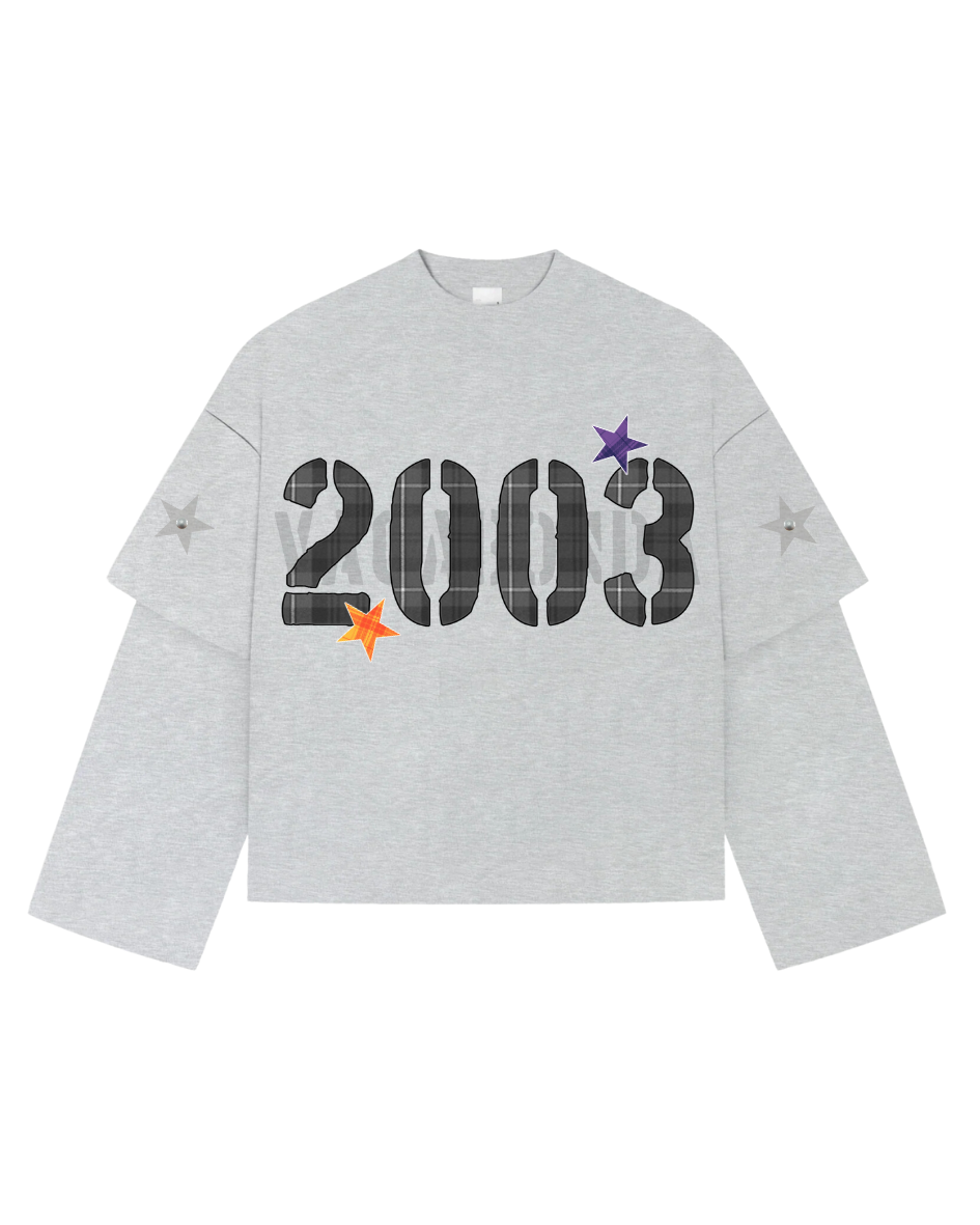 2003 Double Longsleeve Grey