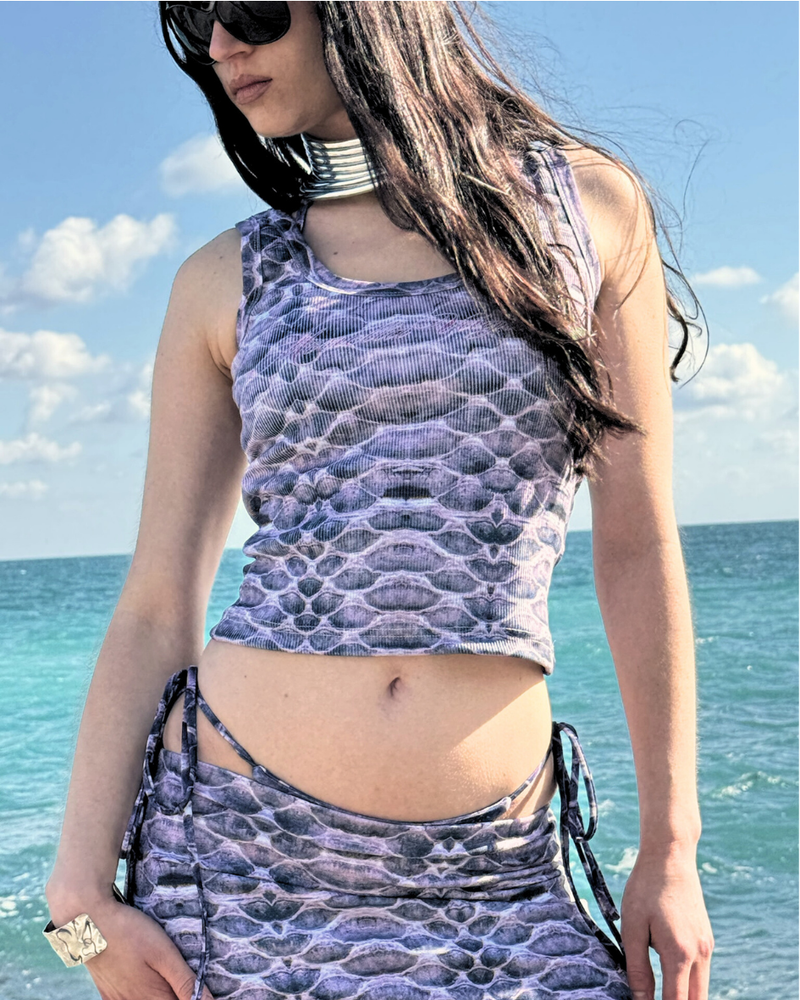 VIPERA TANK TOP PURPLE