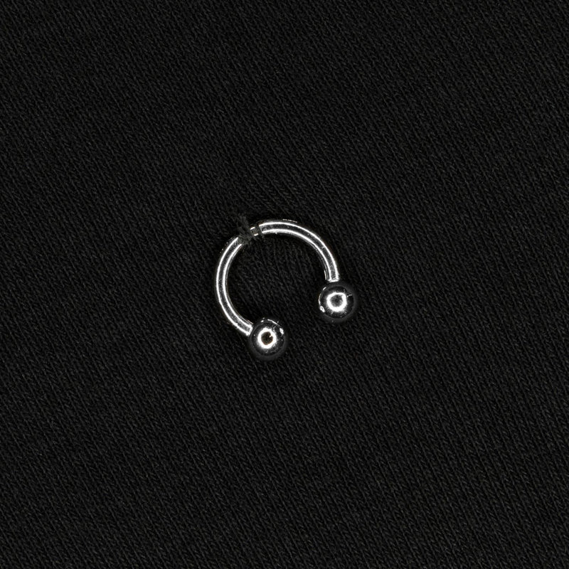 Changeable Piercing Boxy Hoodie