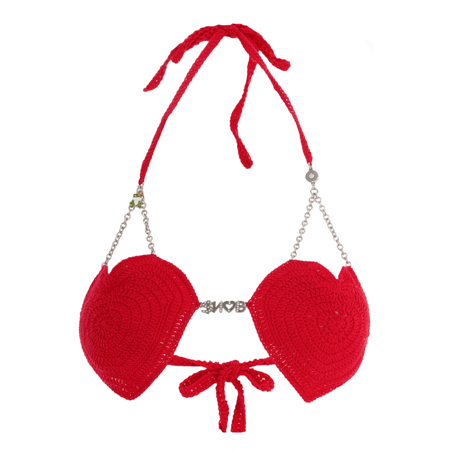 Love Crochet Red Top