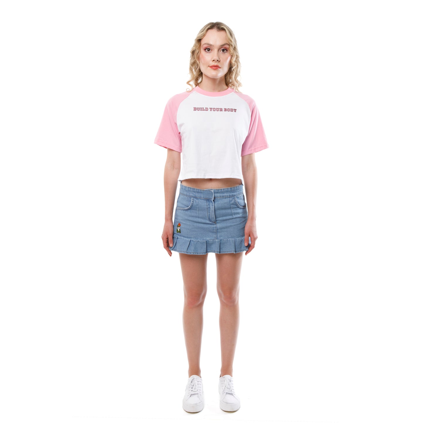 T-shirt Self-made Body - Rosa