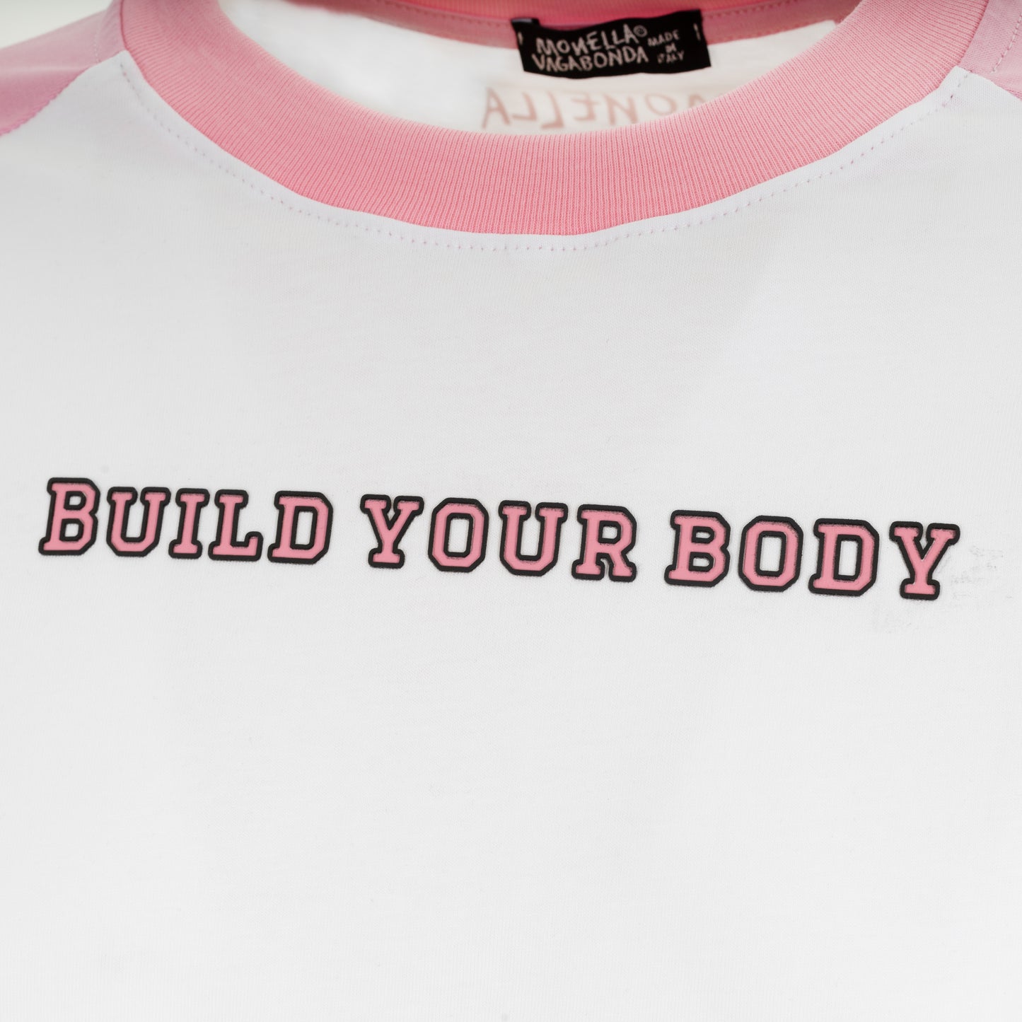 T-shirt Self-made Body - Rosa