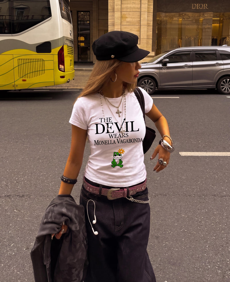 Devil Wears Monella Unisex T-shirt