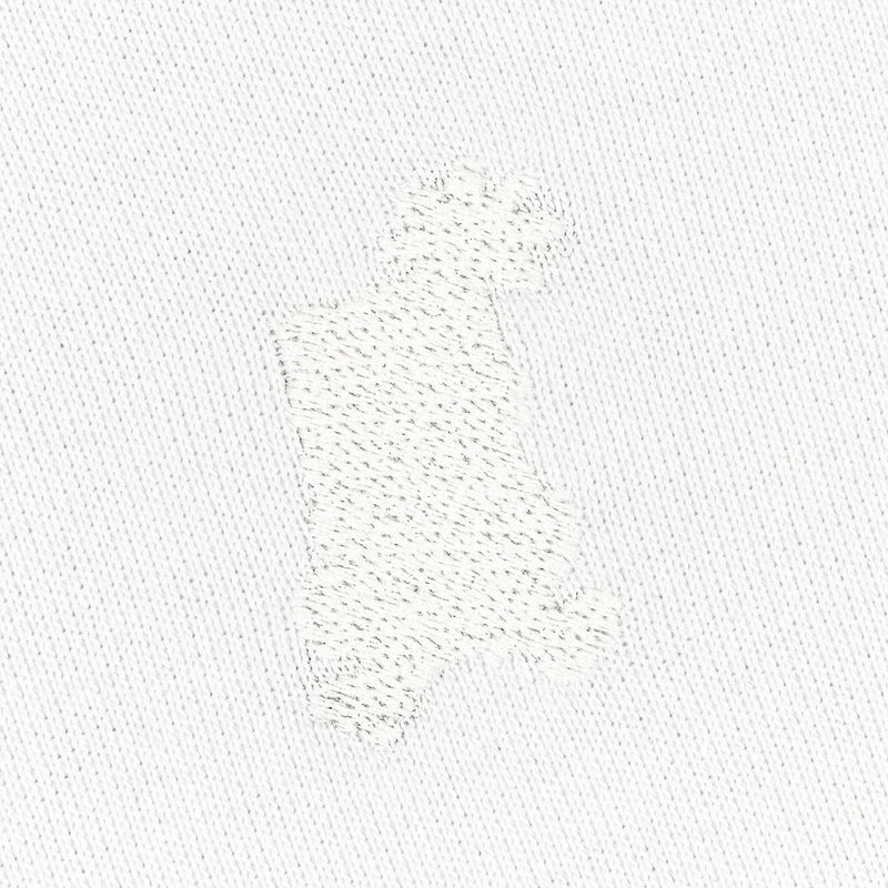 Racing Zip Hoodie - Bianco