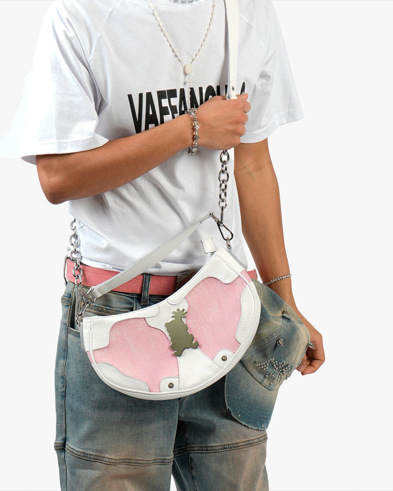 Delulu Leather Bag - Pink