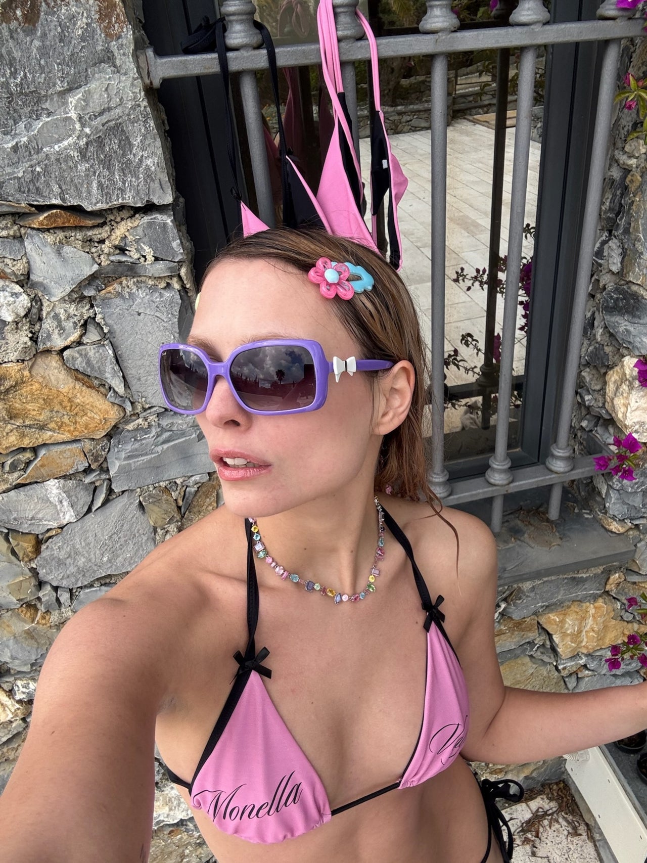 BAGNATA BIKINI TOP PINK