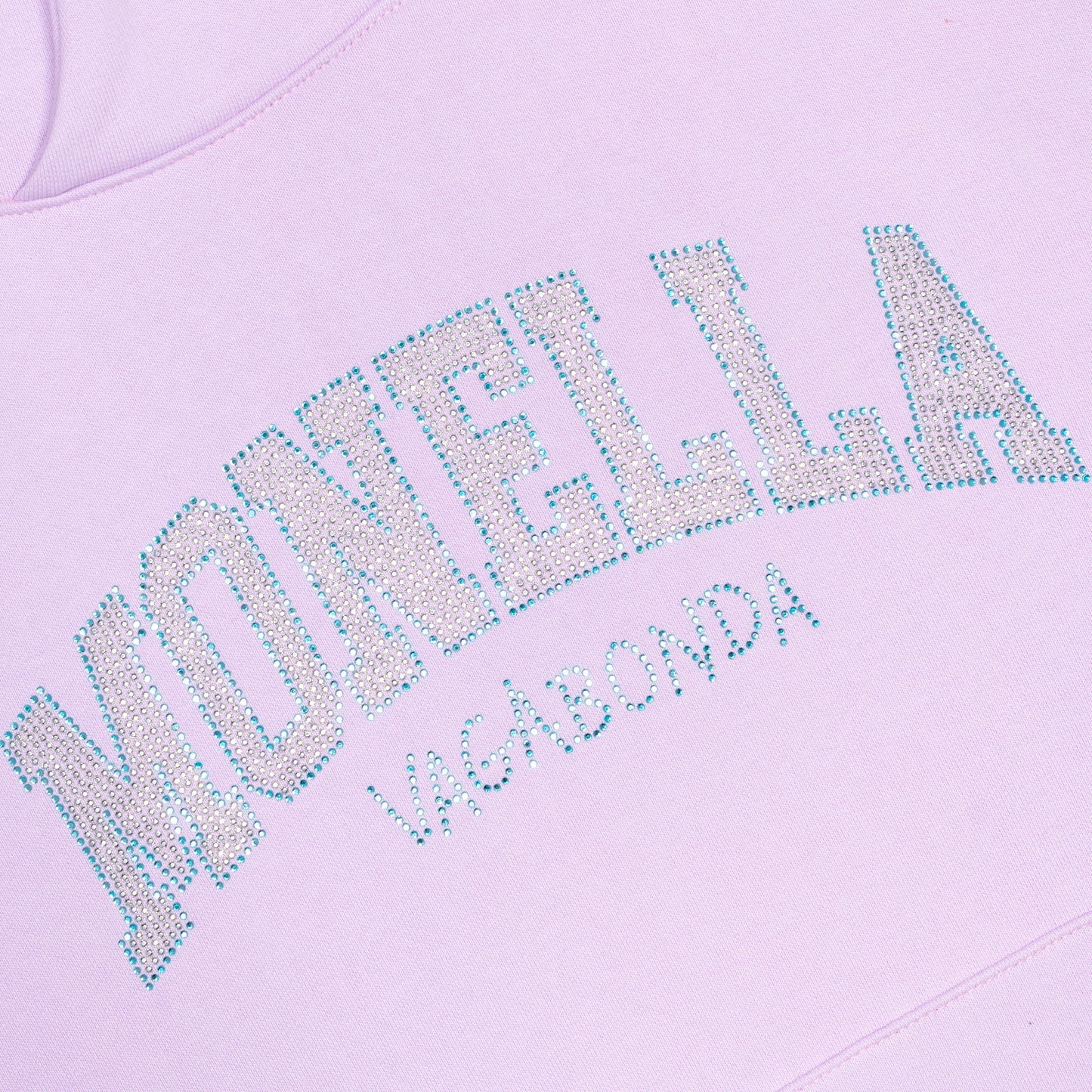 Crystal boxy hoodie - Lilla