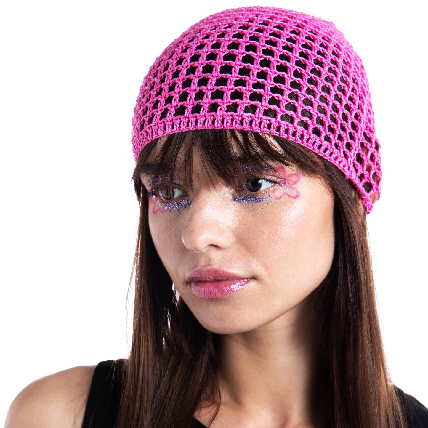 Crochet Beanie - Rosa