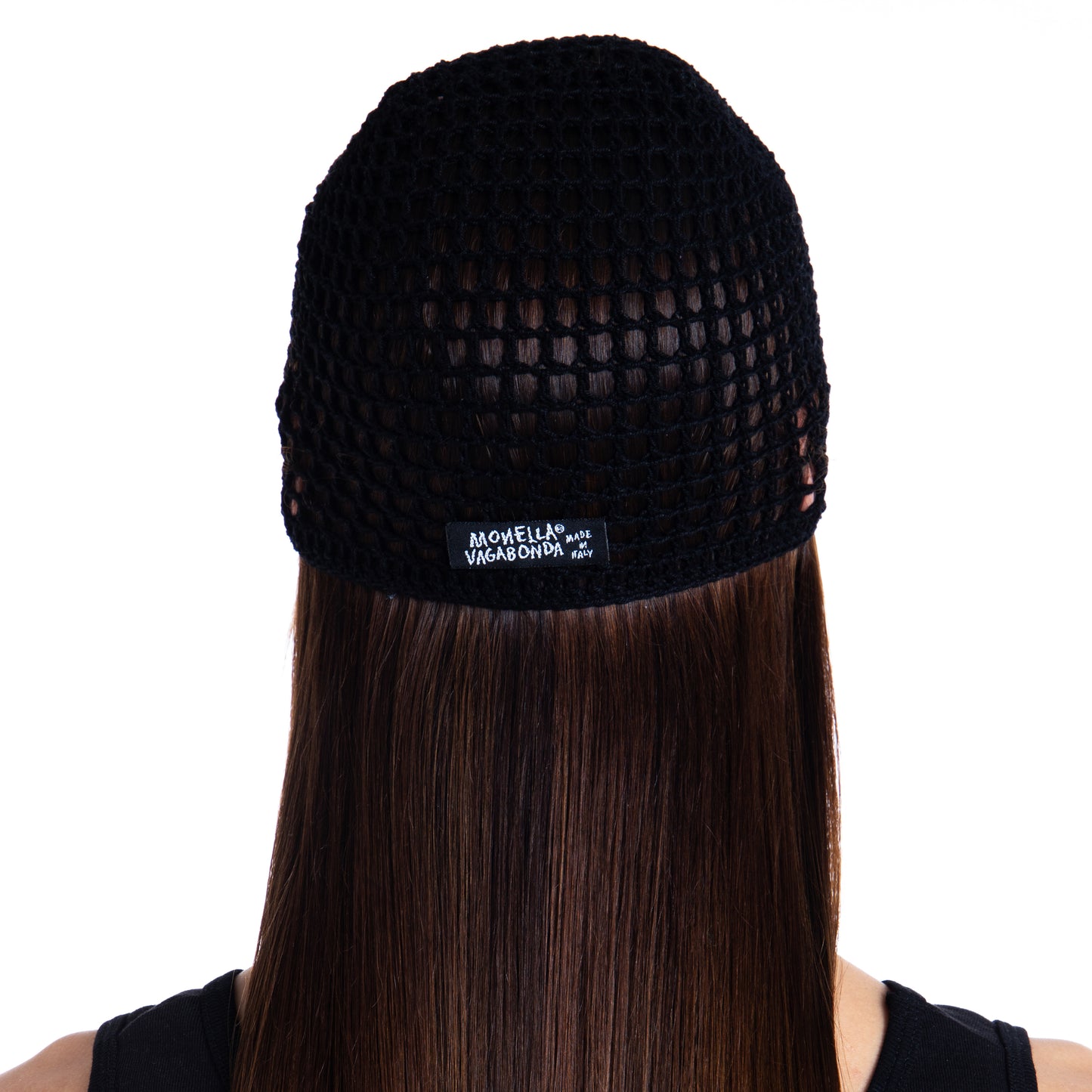 Crochet Beanie - Nero