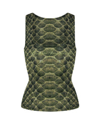 VIPERA TANK TOP GREEN
