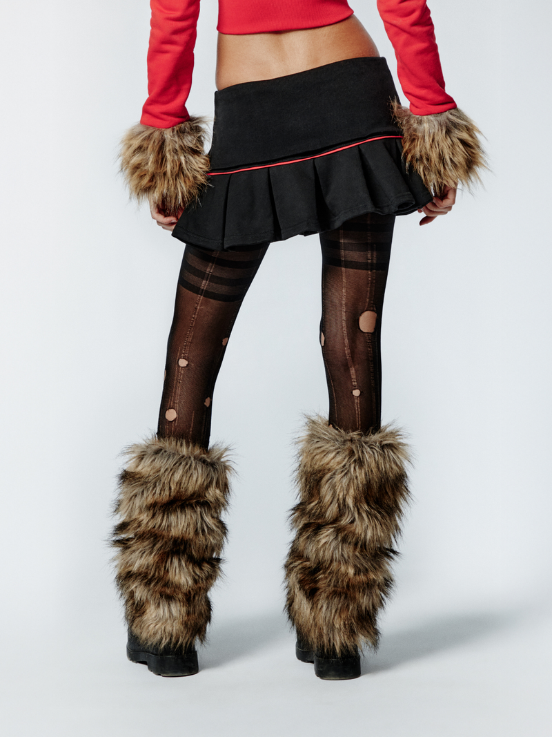 TENNIS SKIRT - BLACK