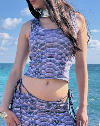 VIPERA SKIRT PURPLE