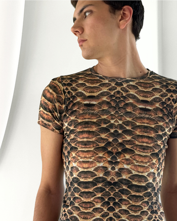 VIPERA TEE BROWN
