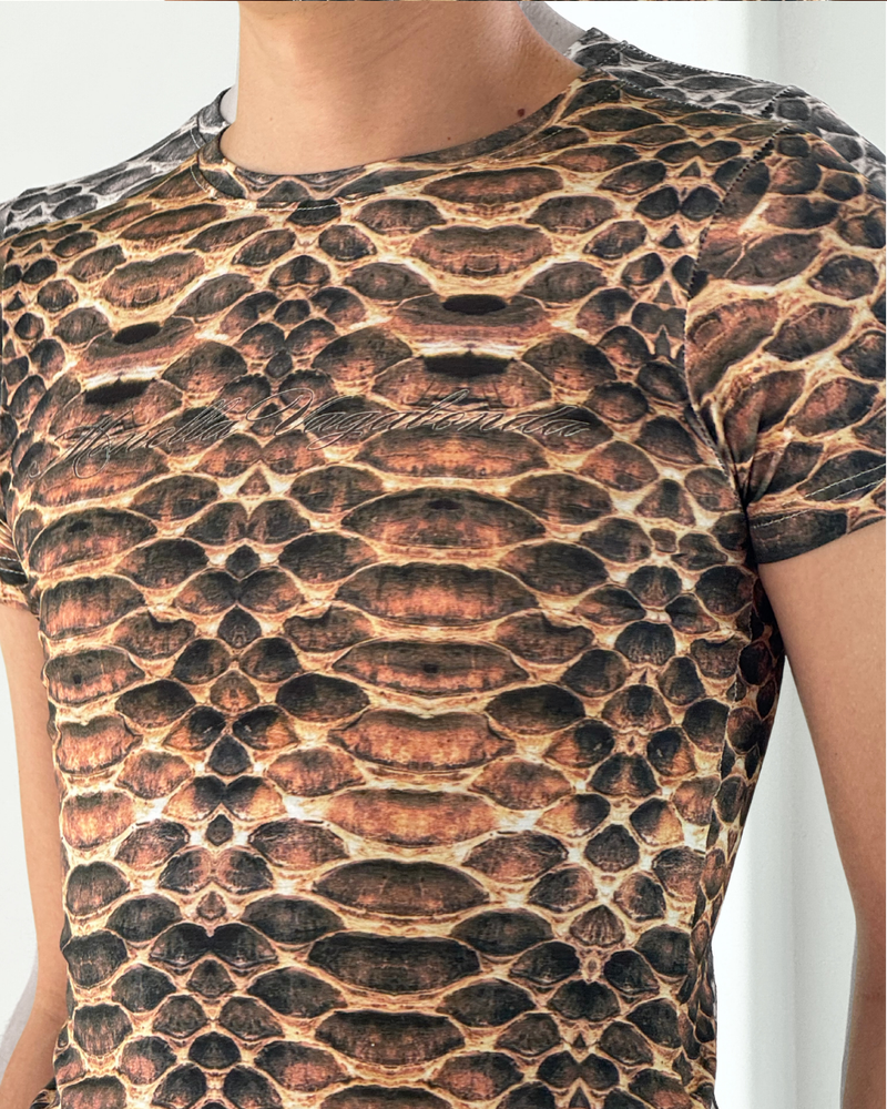 VIPERA TEE BROWN