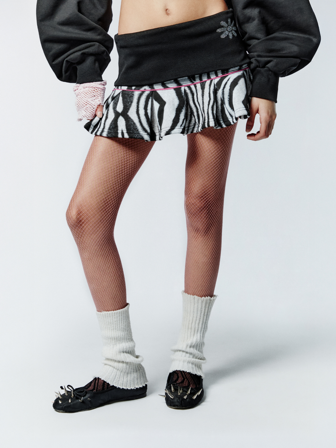 TENNIS SKIRT - ZEBRA