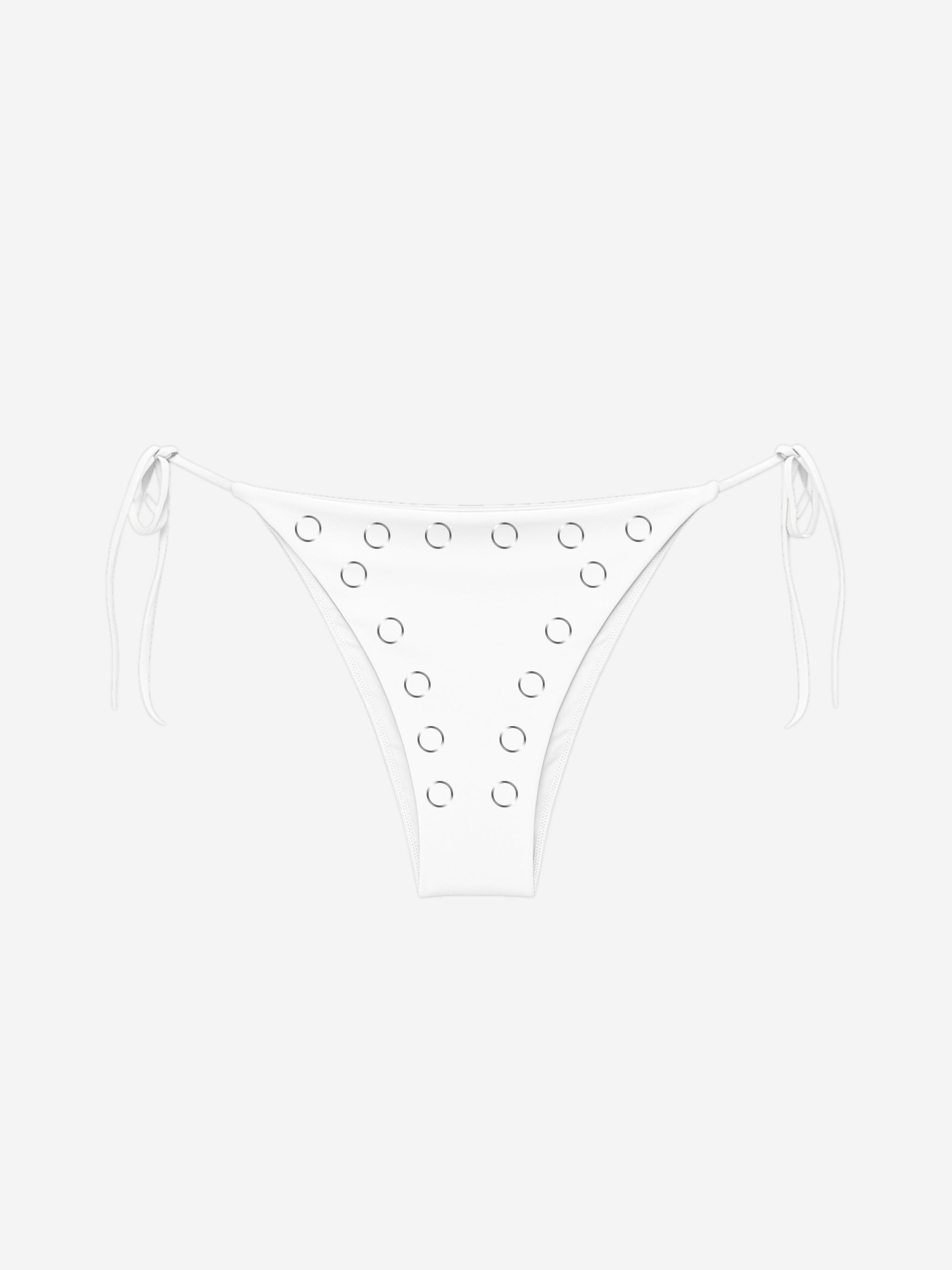 SALATA BIKINI BOTTOM WHITE