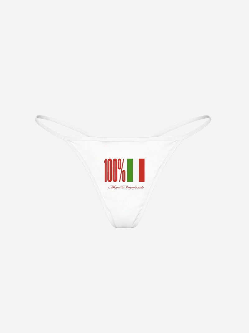 MADE IN ITALY TANGA - WHITE