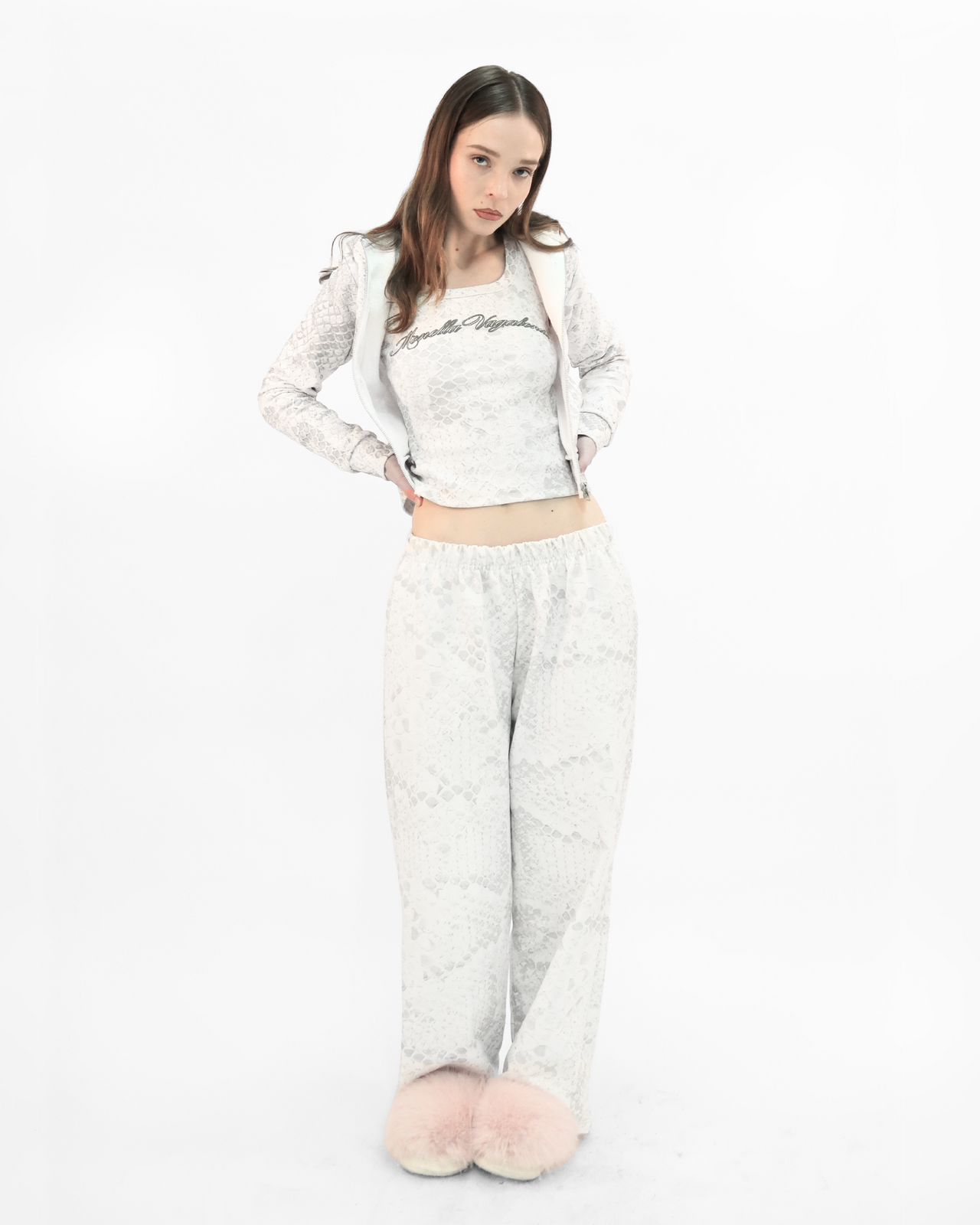 Phyton Sweatpants off white