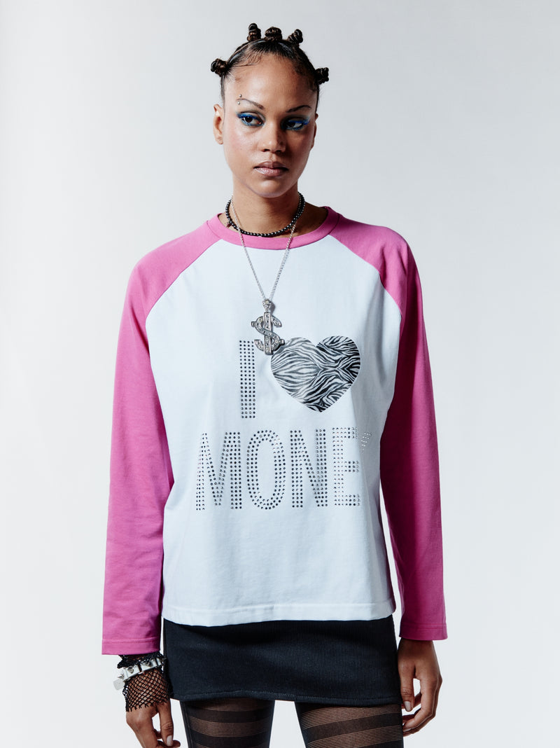 I LOVE MONEY - BABY PINK