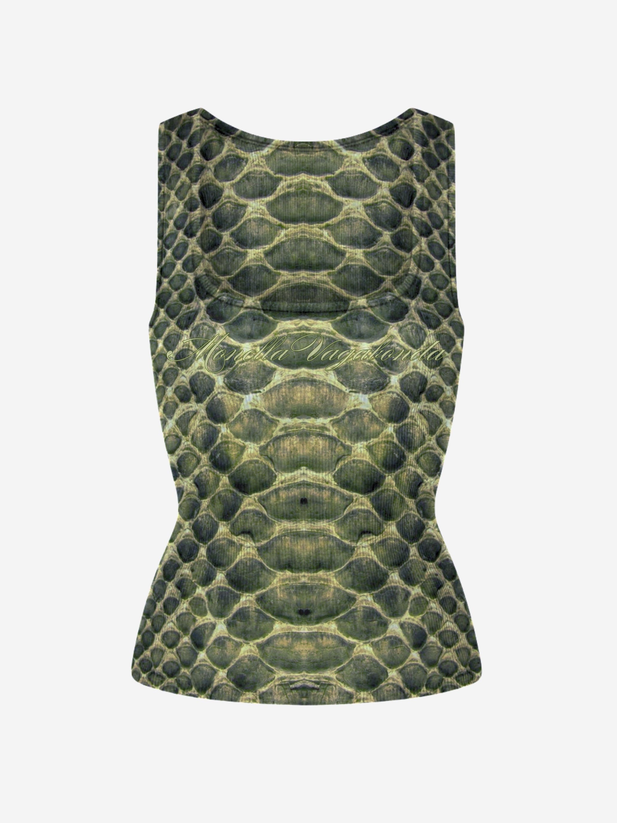 VIPERA TANK TOP GREEN