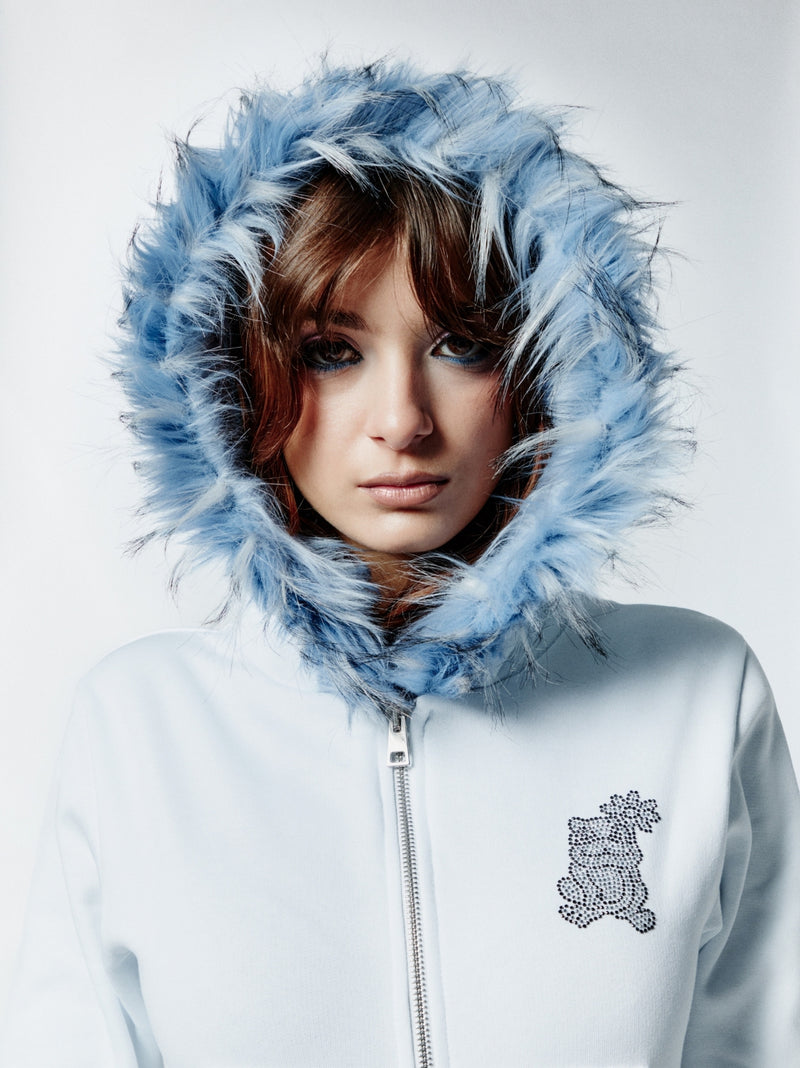 HOT WINTER HOODIE - WHITE