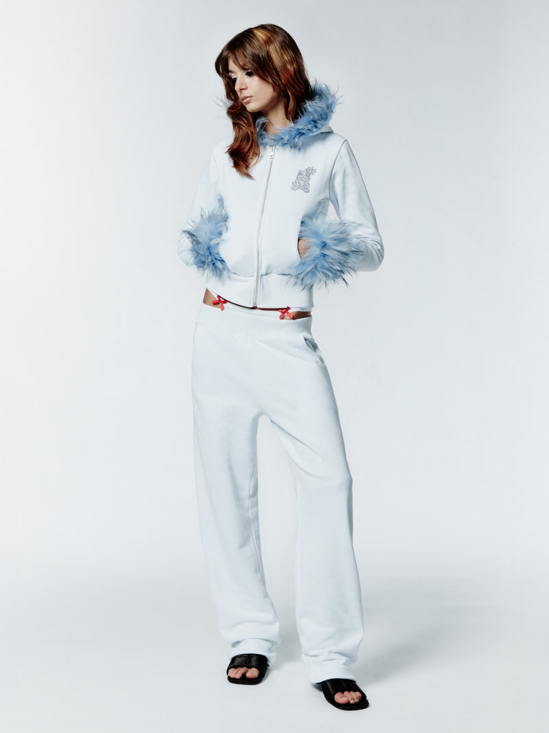 HOT WINTER HOODIE - WHITE