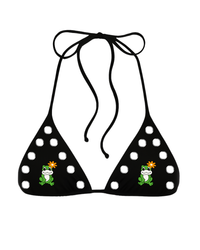 SALATA BIKINI TOP BLACK