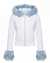 HOT WINTER HOODIE - WHITE