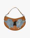 Delulu Leather Bag - Denim Blue