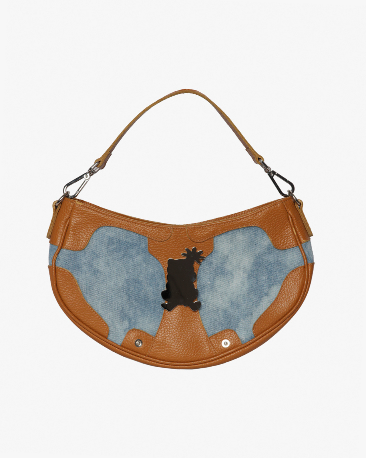 Delulu Leather Bag - Denim Blue