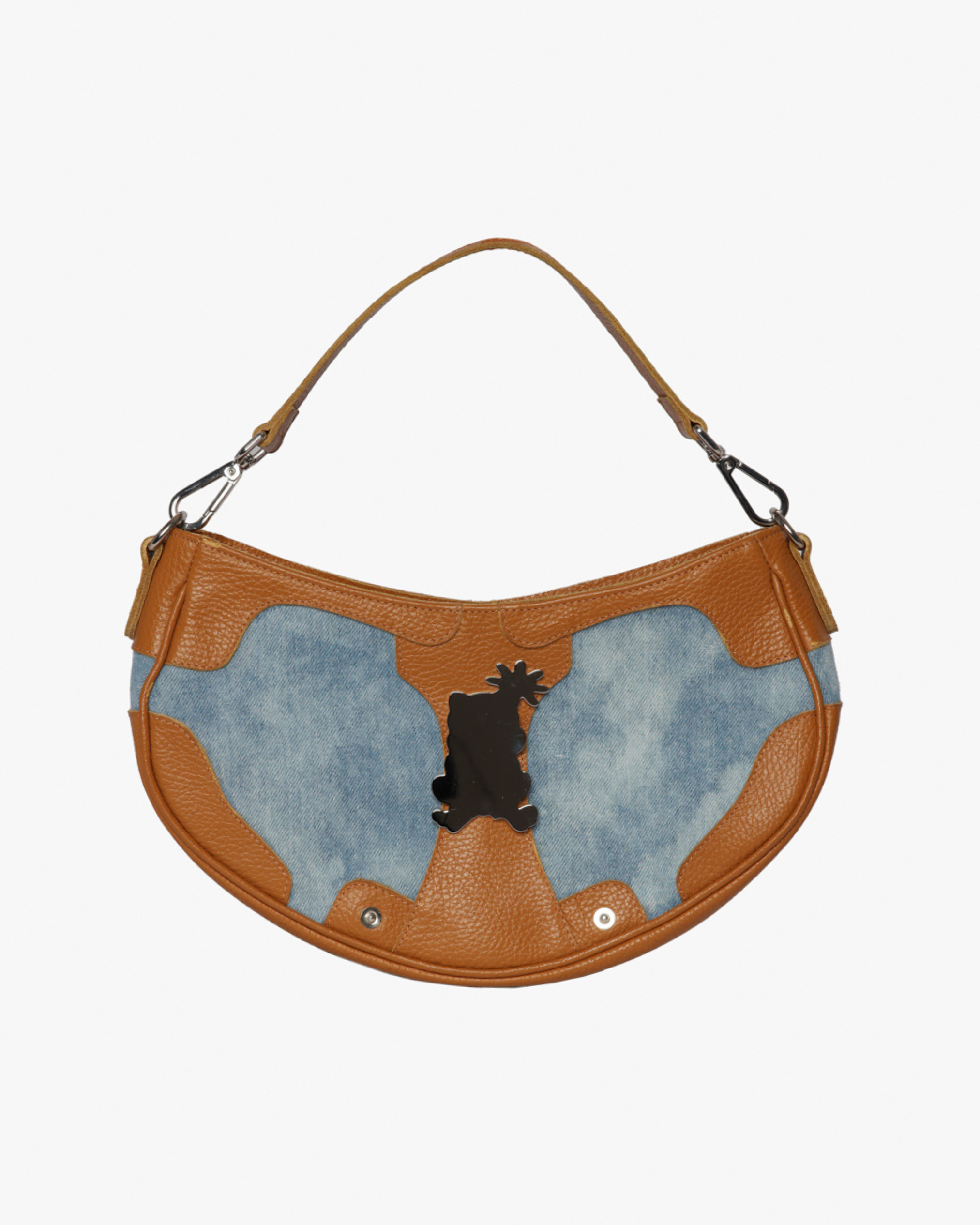 Delulu Leather Bag - Denim Blue