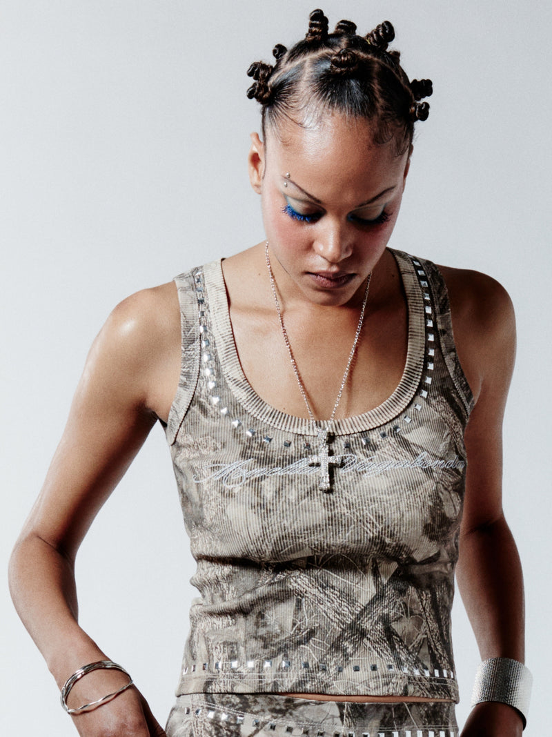 REALTREE CAMO STUDS TANK TOP