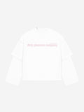 Dirty Pleasure Company Longsleeve White - Pink