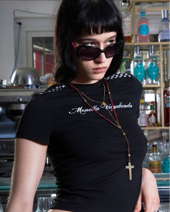 FRESCA T-SHIRT BLACK