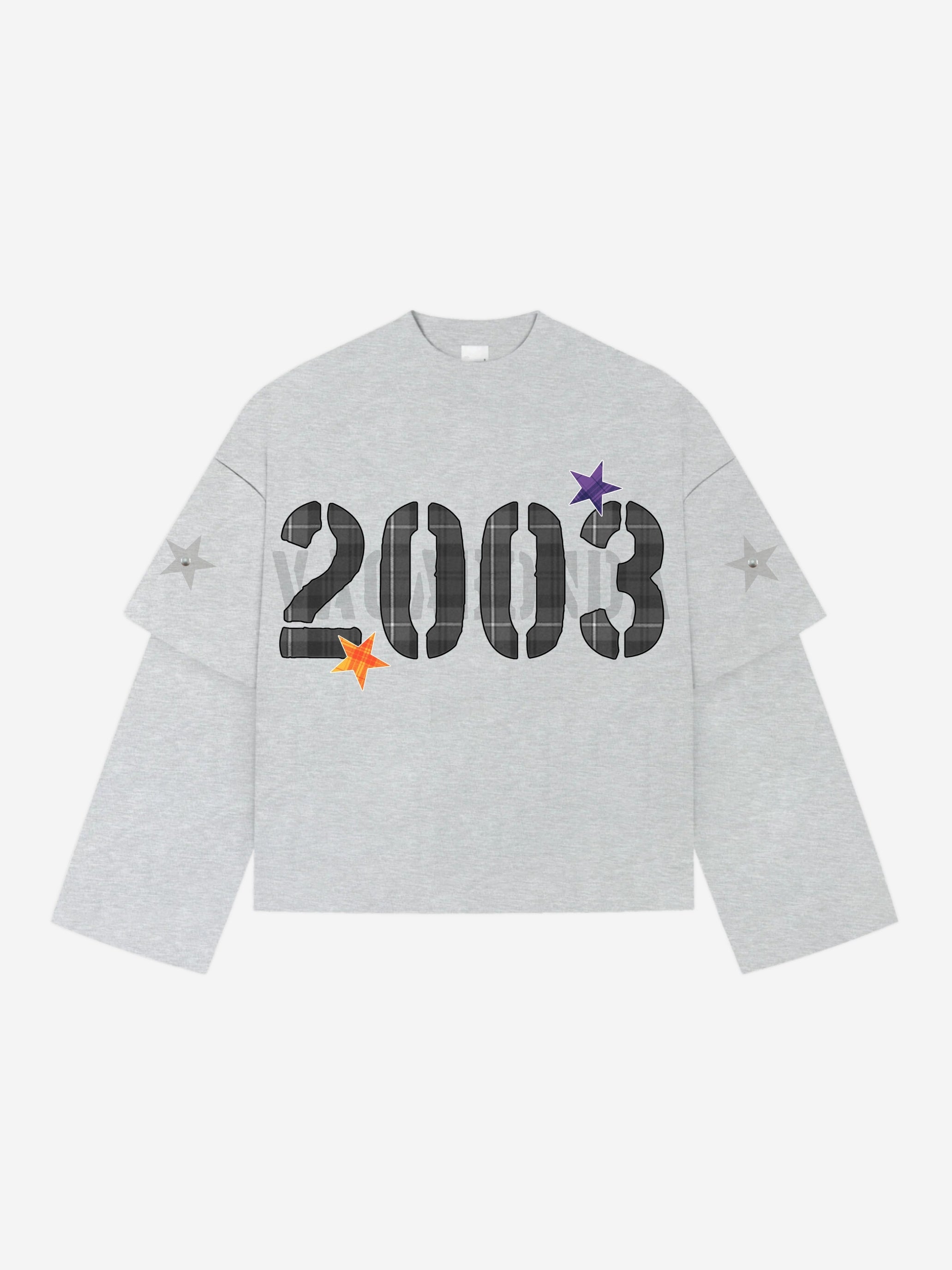 2003 Double Longsleeve Grey