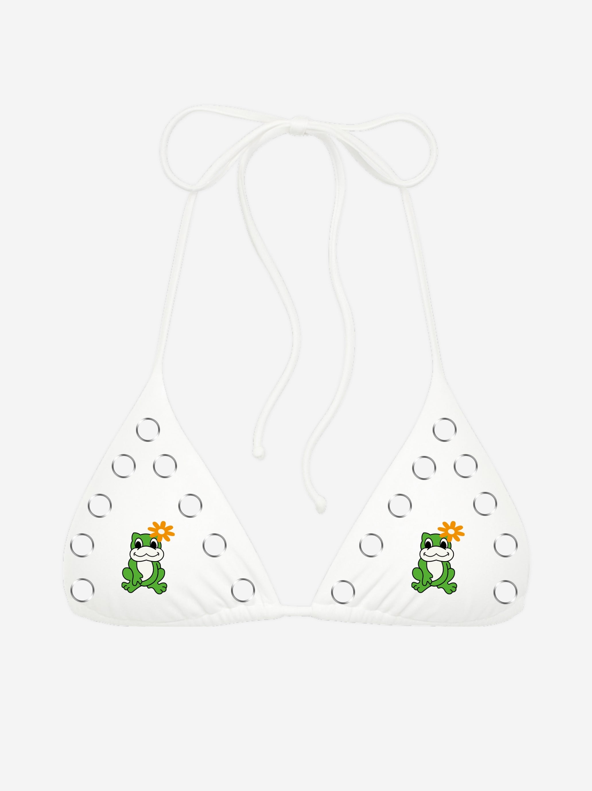 SALATA BIKINI TOP WHITE