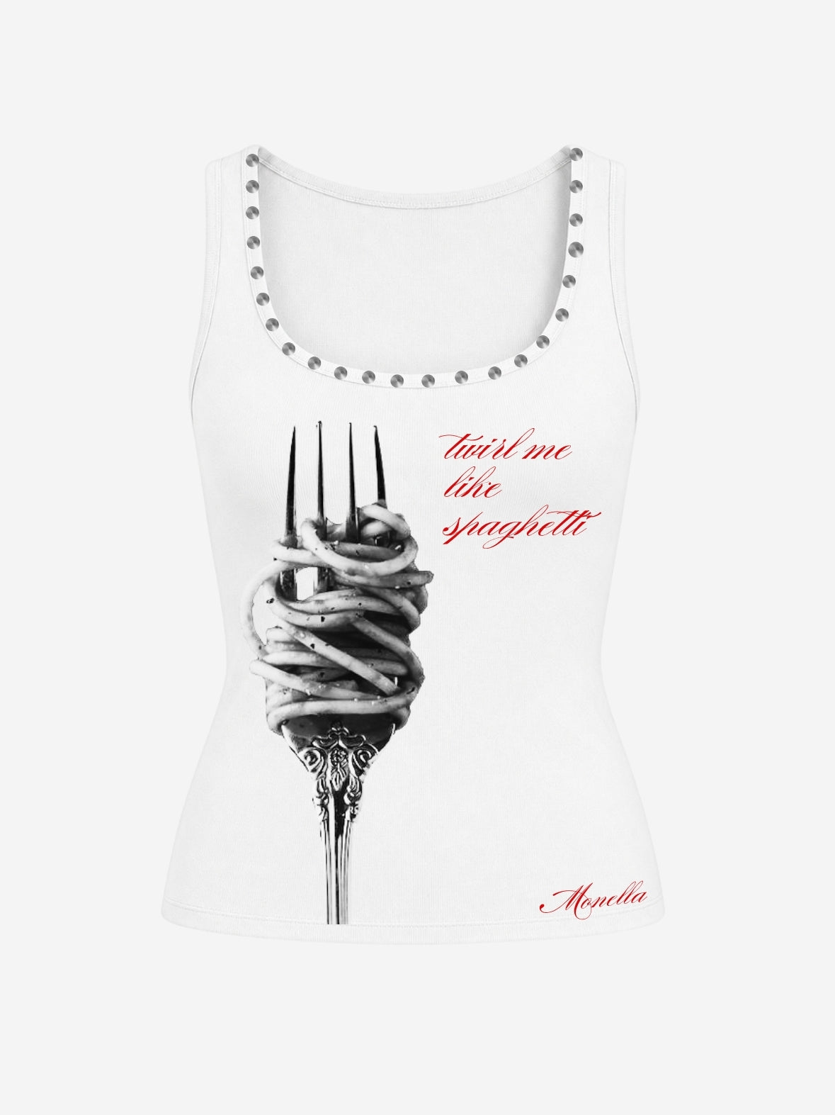 ITALIAN SPAGHETTI TANK TOP