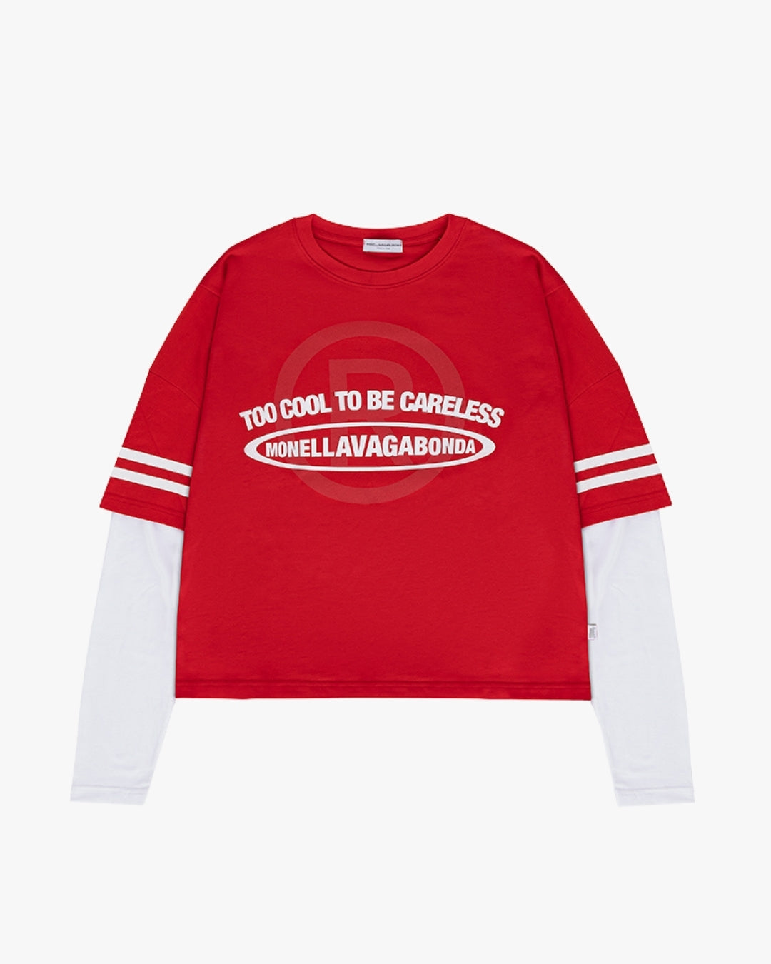 Careless Double Longsleeve Red