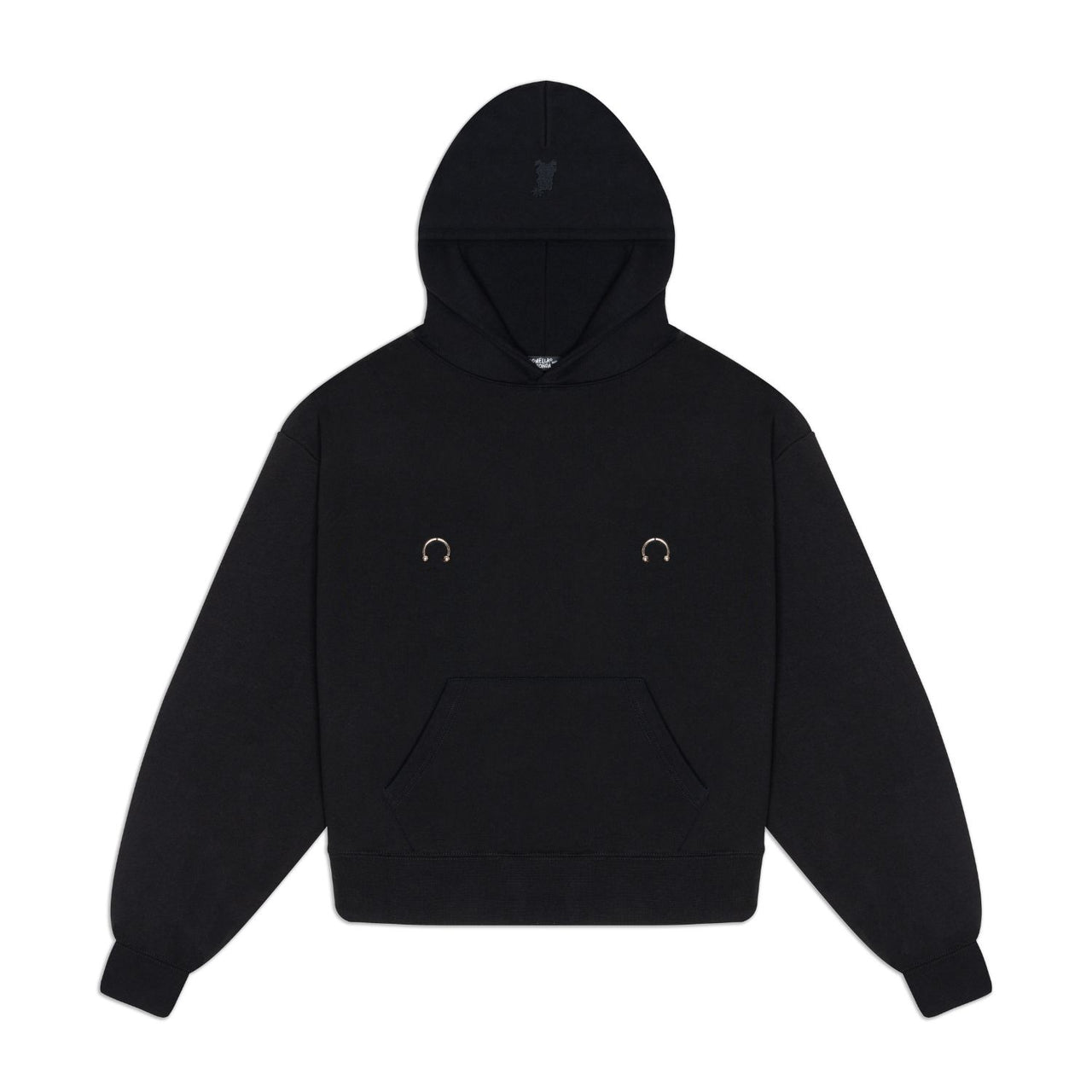 Changeable Piercing Boxy Hoodie