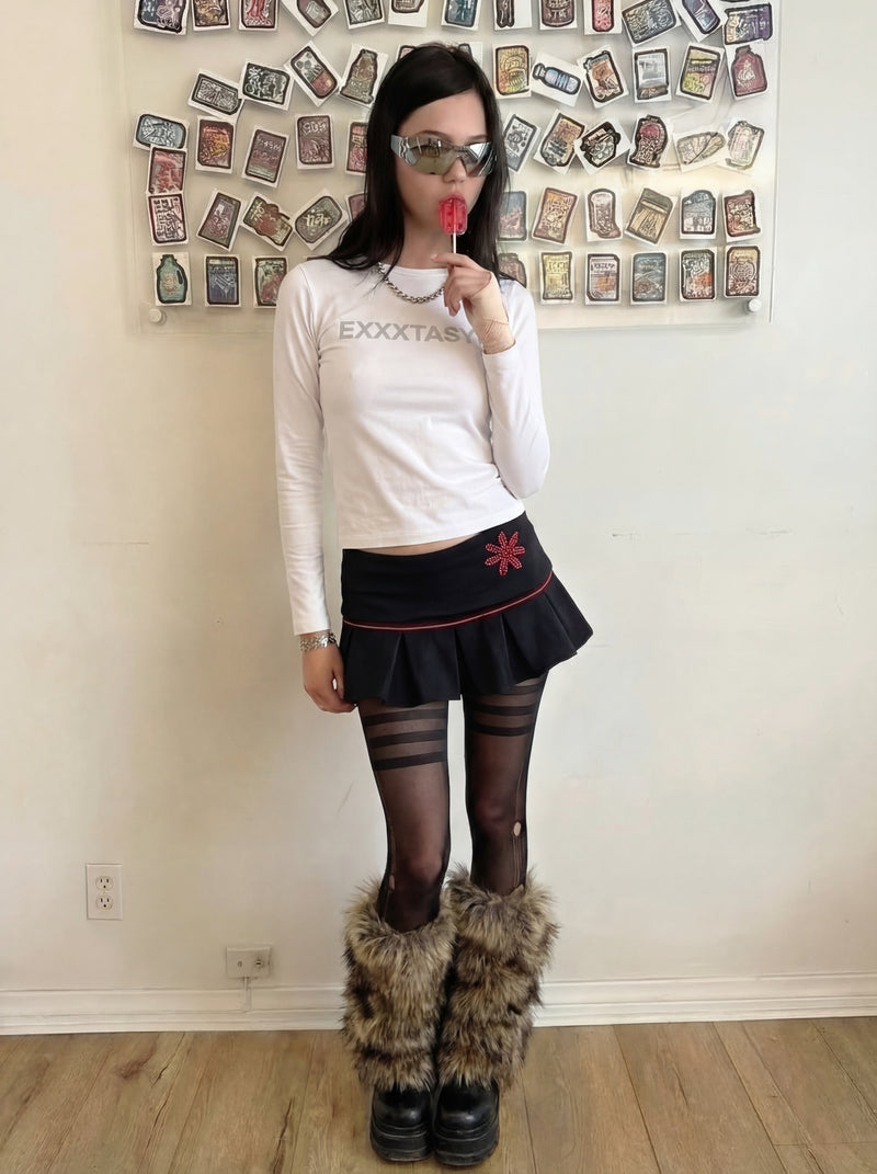 TENNIS SKIRT - BLACK