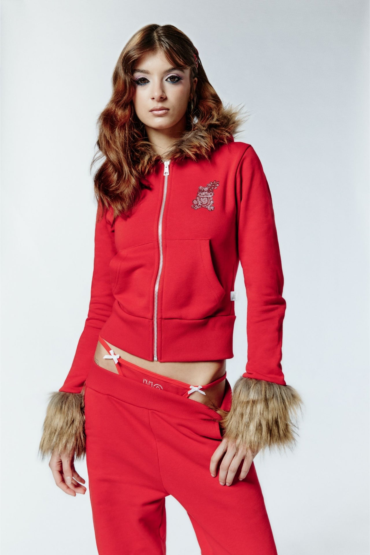 HOT WINTER HOODIE - RED